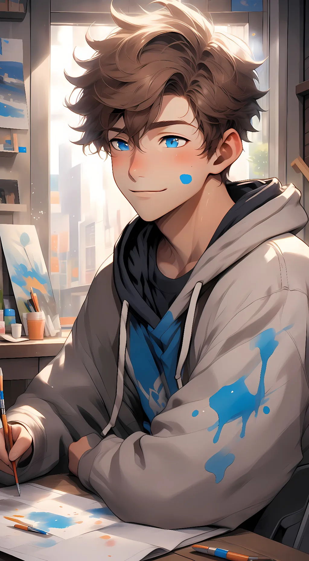 ai character: Tyler background