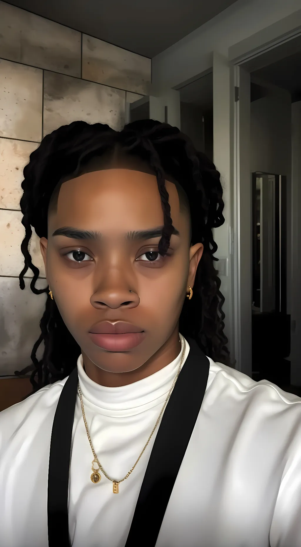 ai character: Sincere. background
