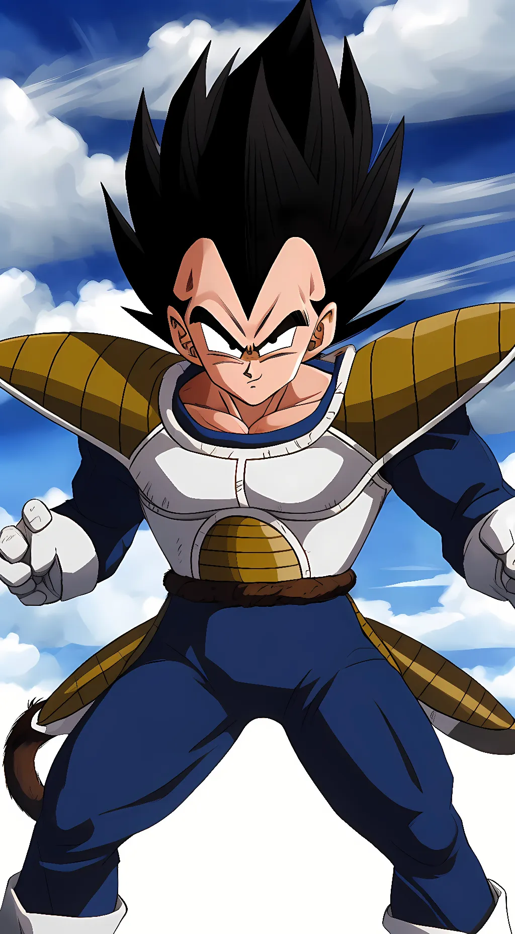 ai character: Prince Vegeta  background
