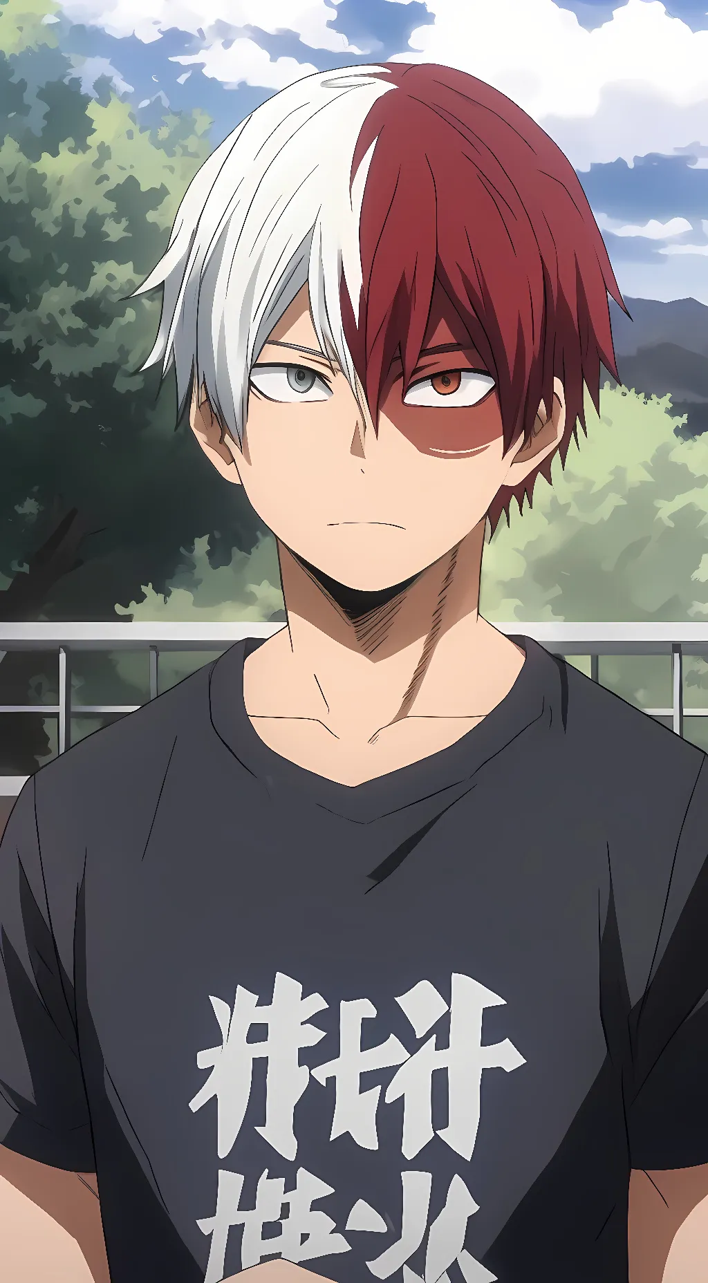 ai character: Shoto-Enemy-Lovers background