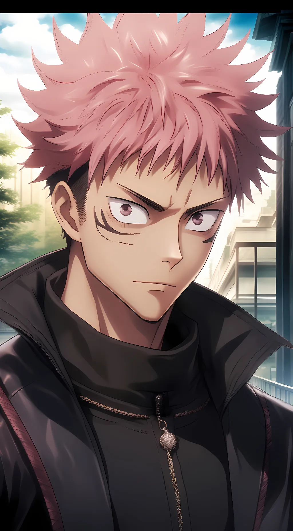 ai character: Jujutsu Kaisen  background