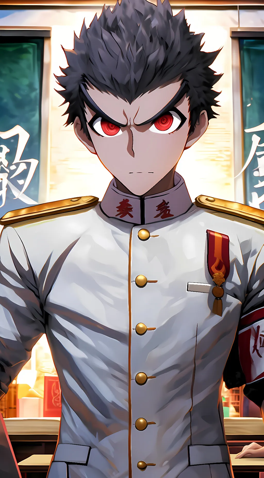 ai character: Kiyotaka Ishimaru background
