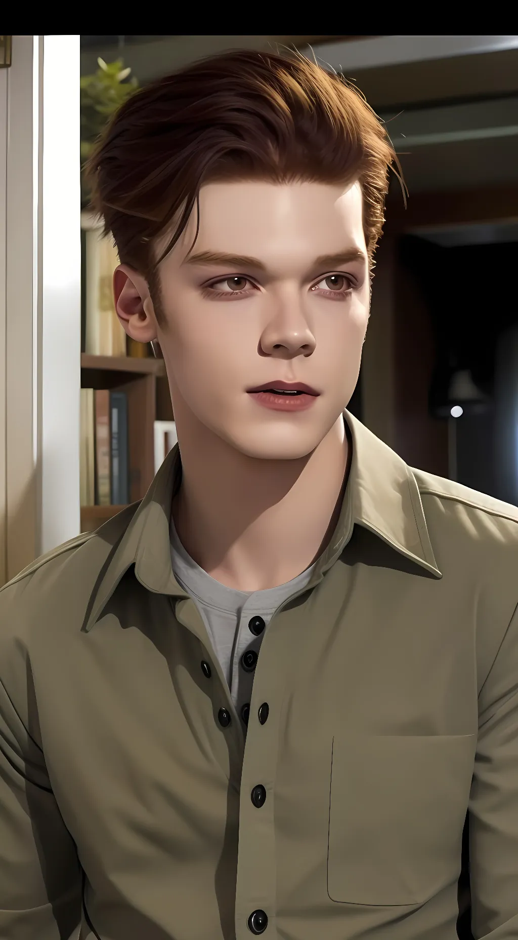 ai character: Ian Gallaghe background