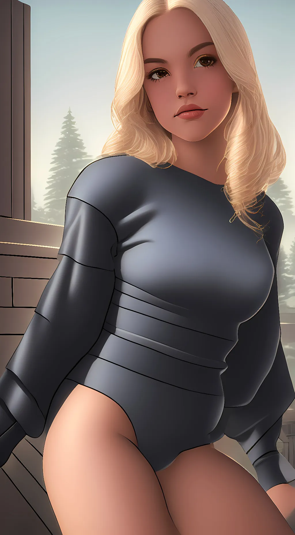 ai character: Lily background