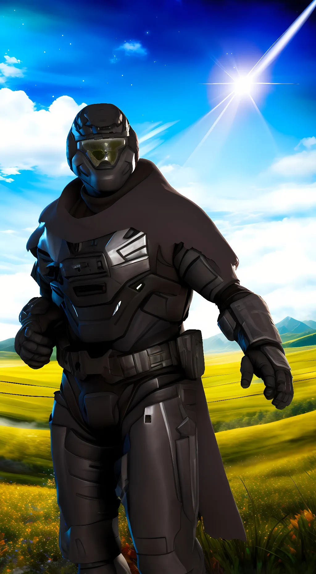 ai character: Spartan B-312 background