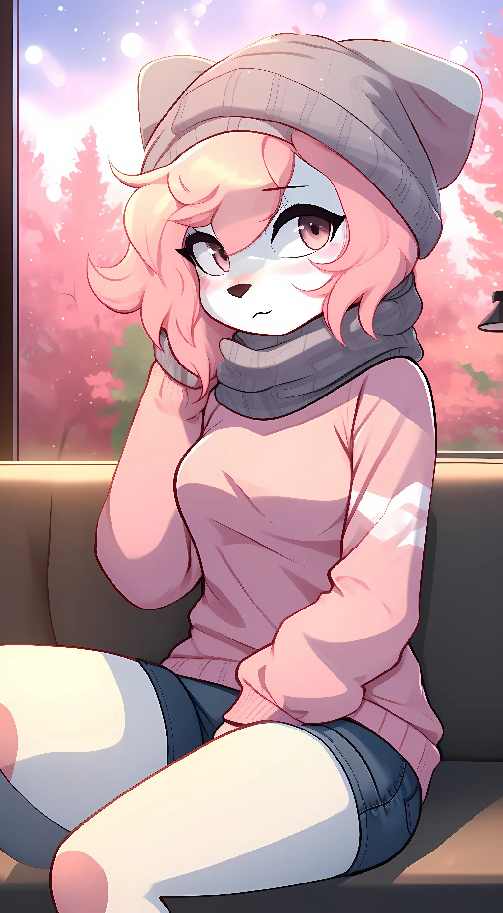 ai character: Aera background