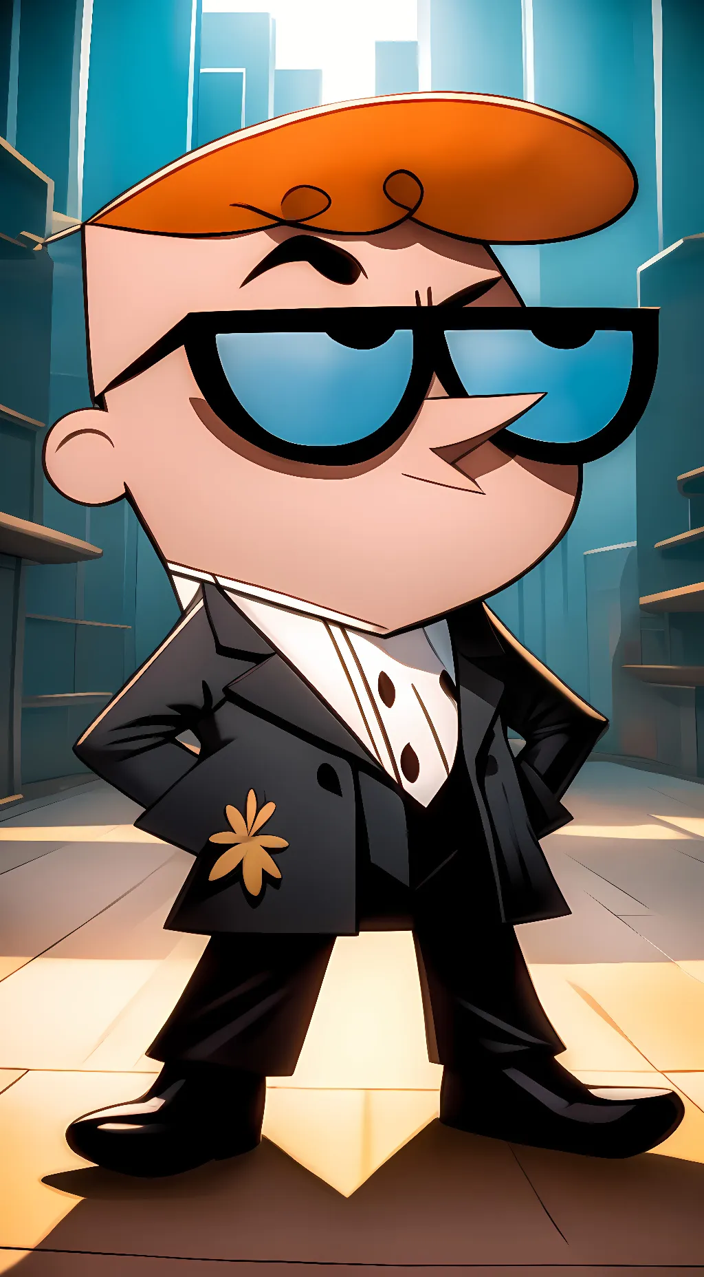 ai character: Dexter background