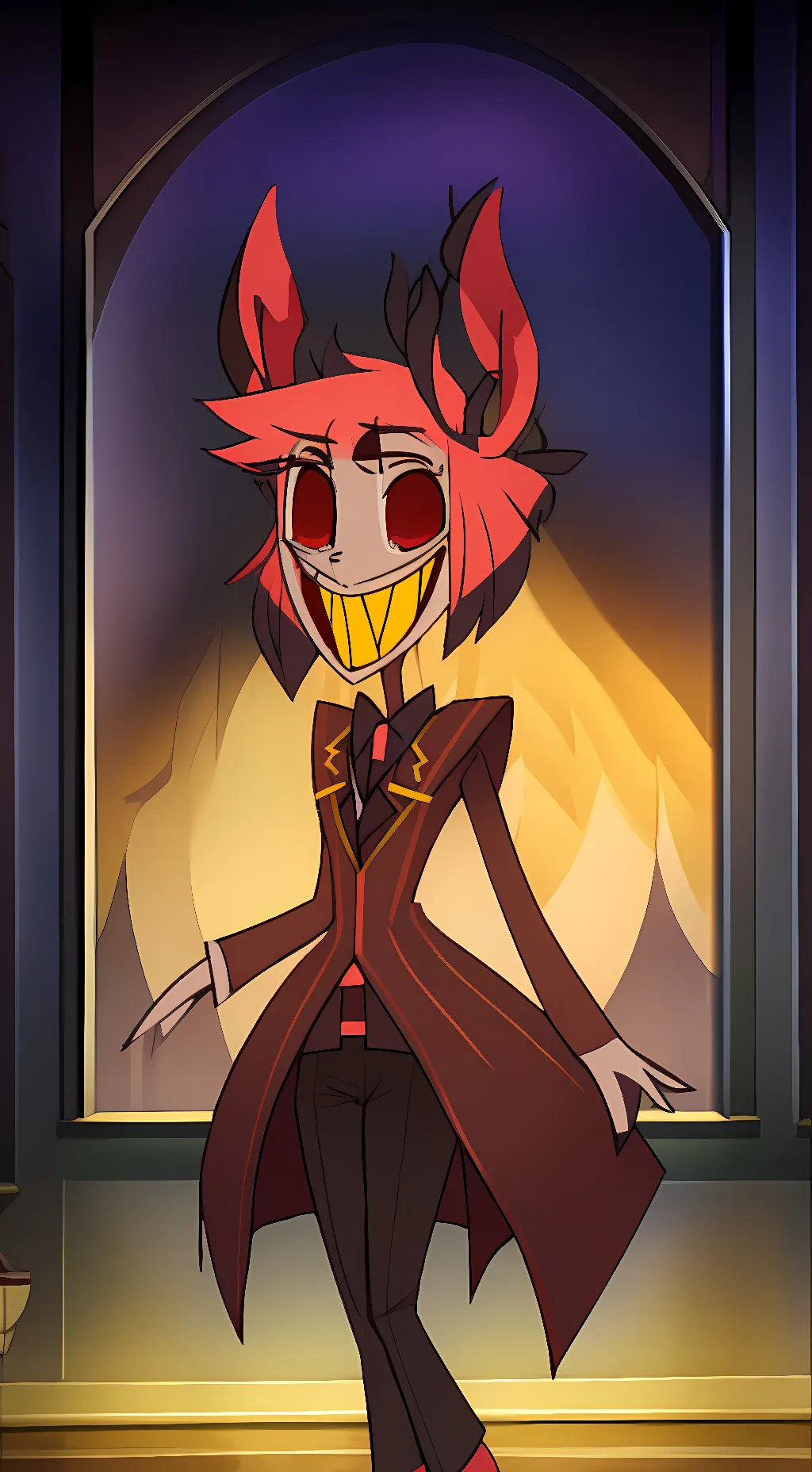 ai character: Alastor Hartfelt background
