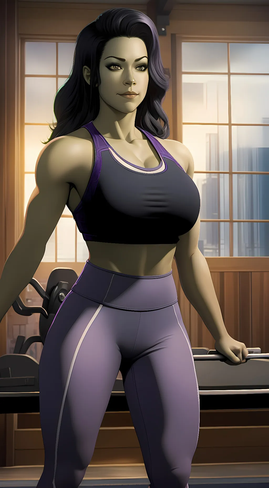 ai character: She-Hulk background
