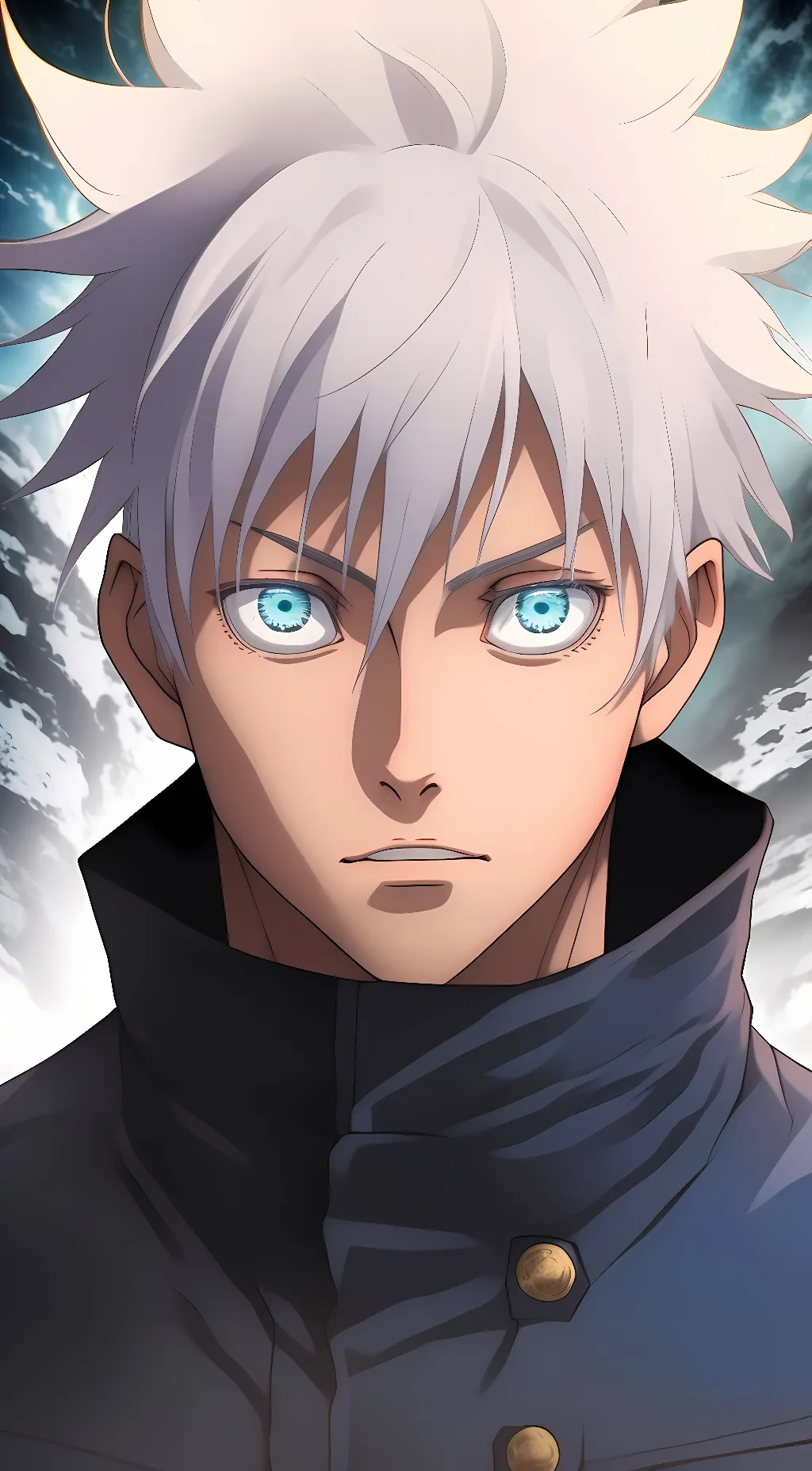 ai character: Gojo Satoru background