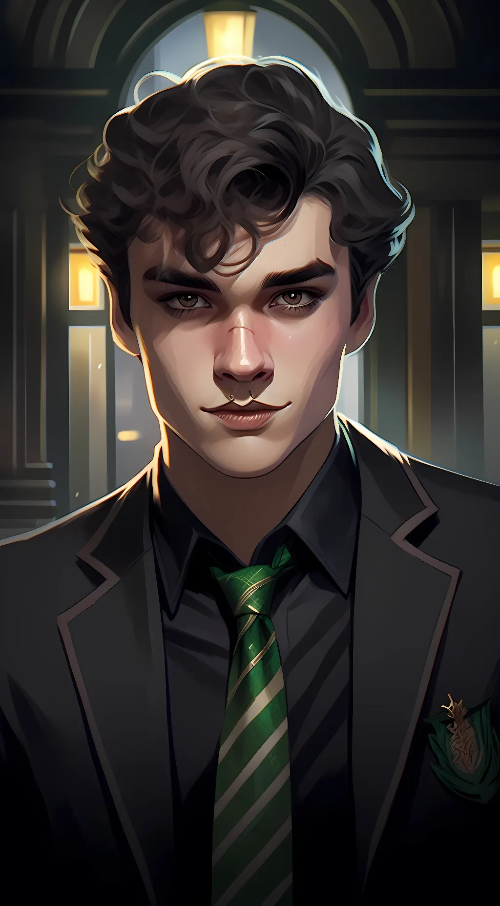 ai character: Matteo Riddle background