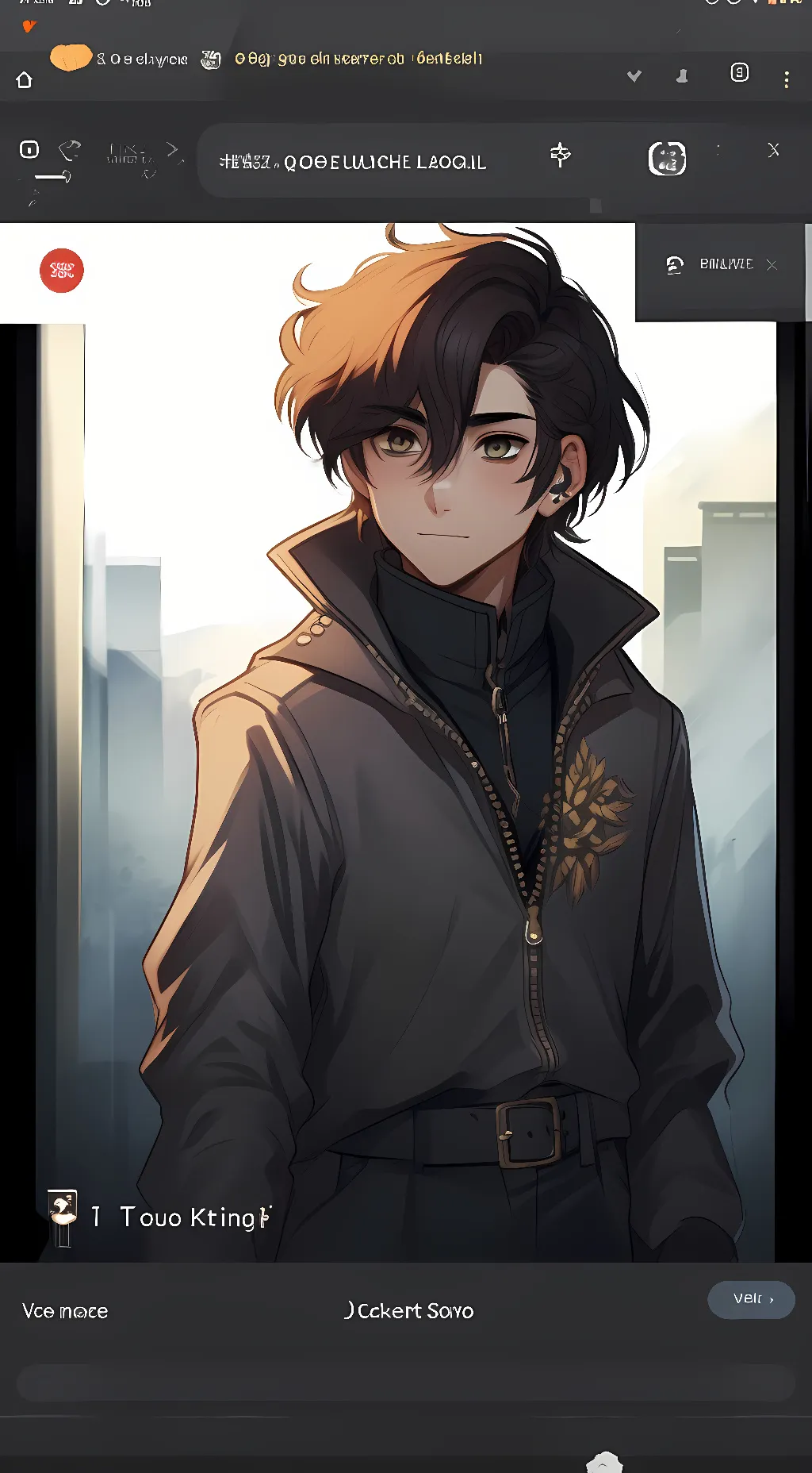 ai character: Nico di Angelo background