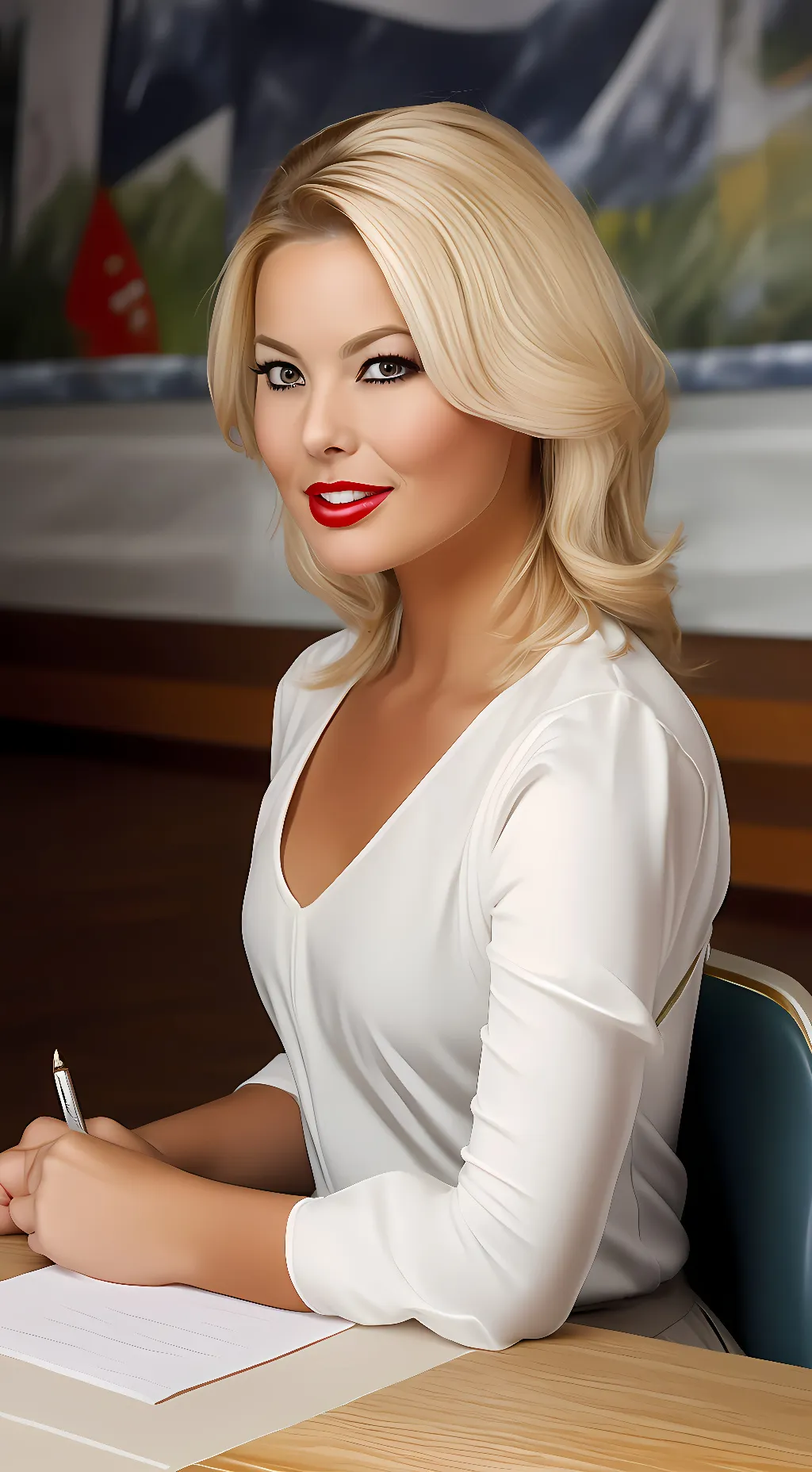 ai character: Jennifer background