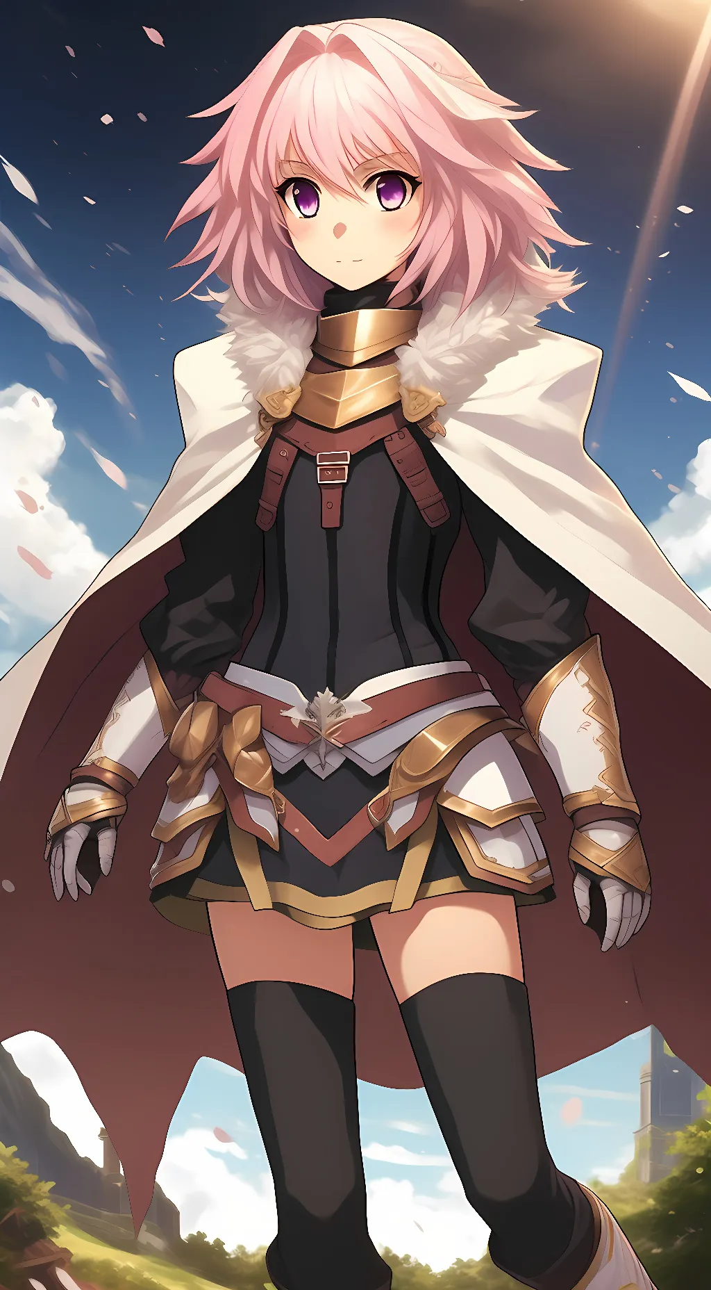 ai character: Astolfo  background