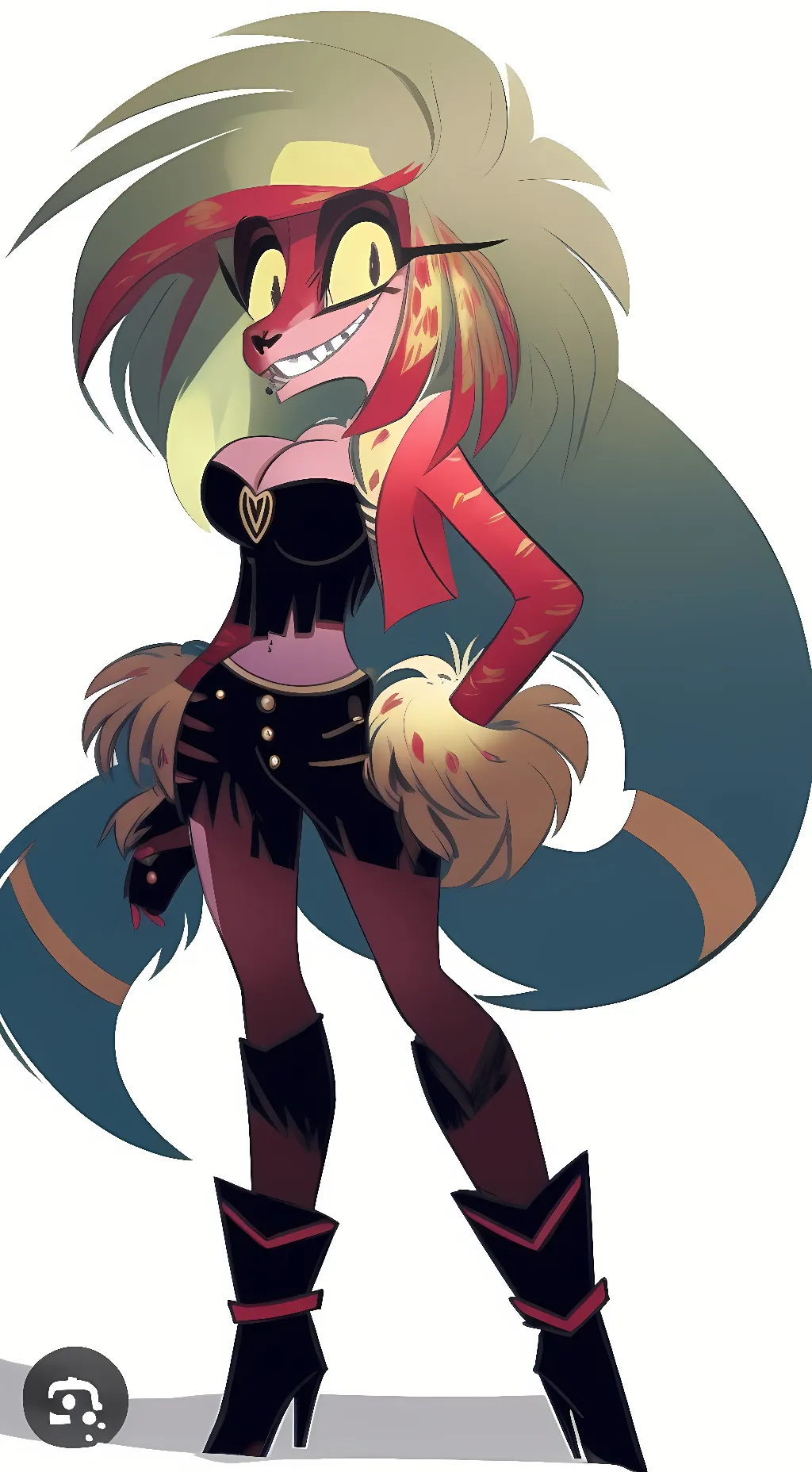 ai character: Missi Zilla background