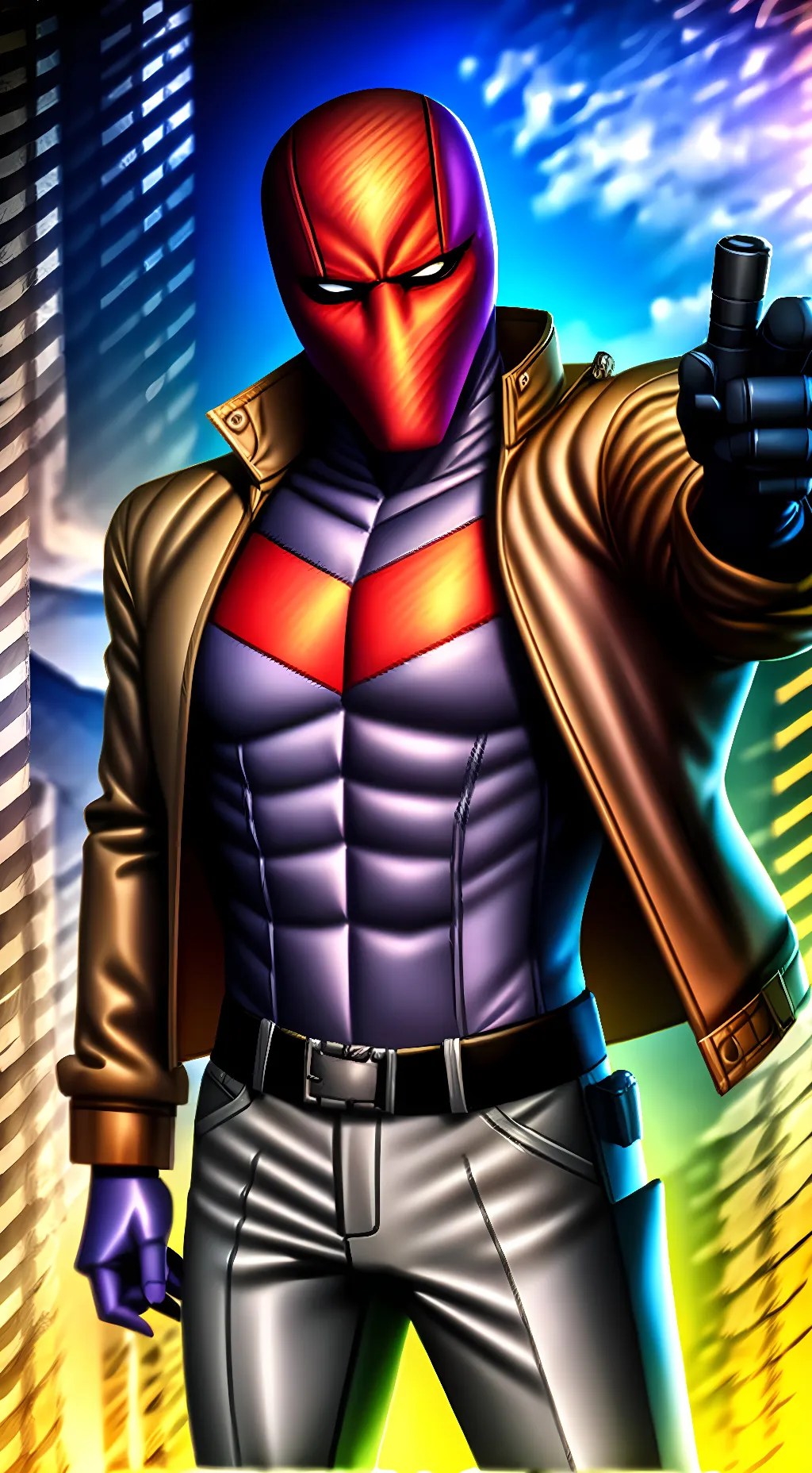 ai character: RedHood background