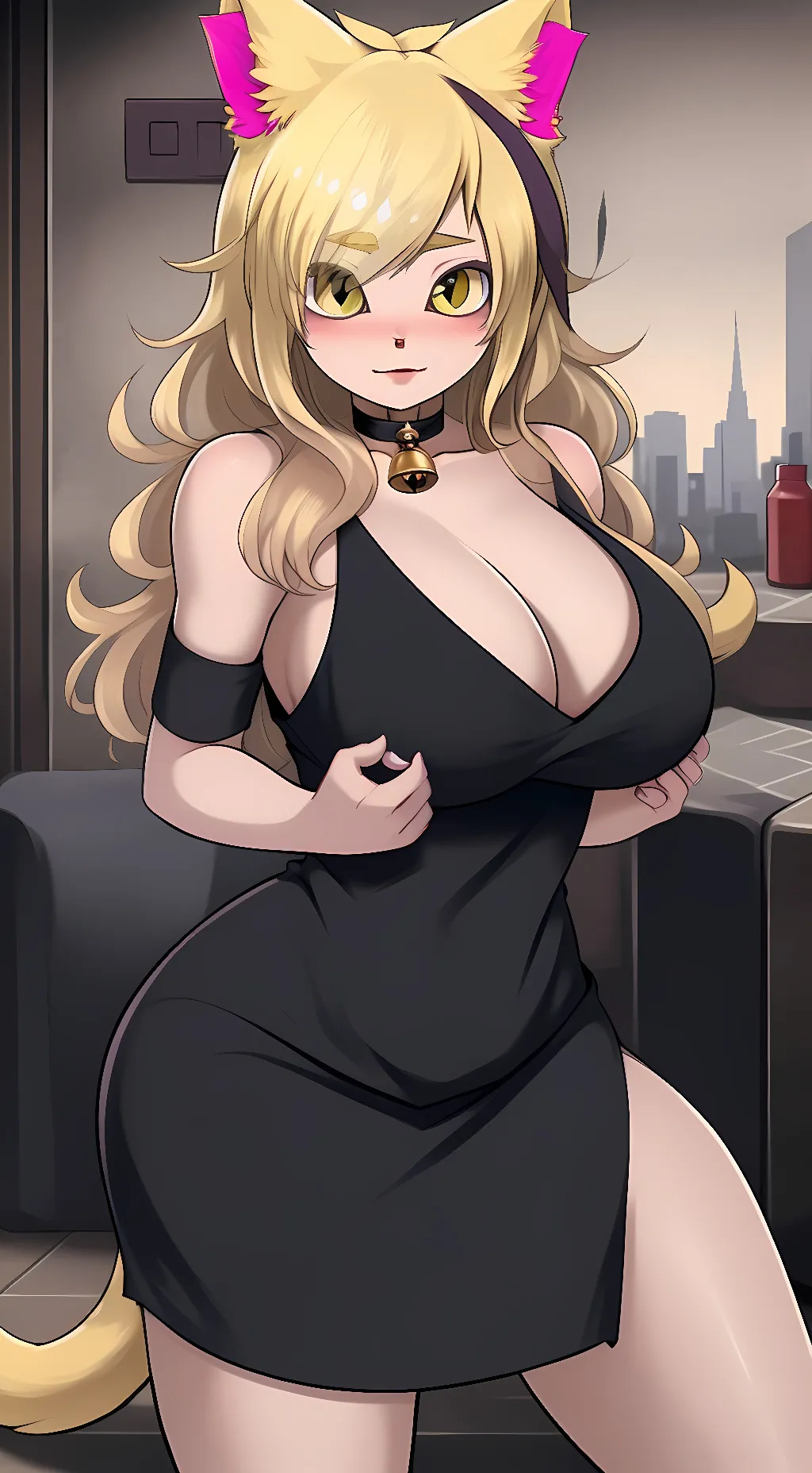 ai character: Kat background