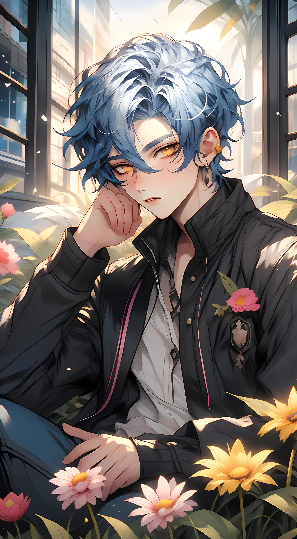 ai character: Shion background
