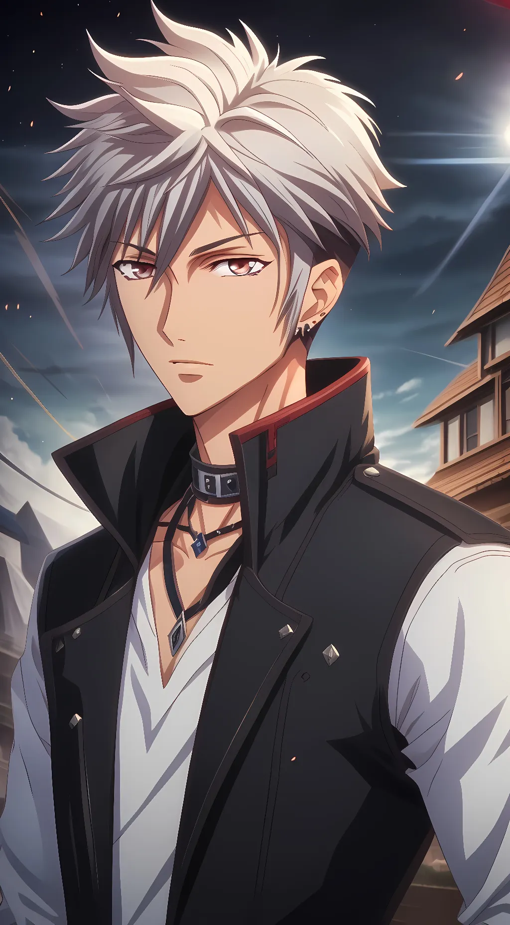 ai character: Hatsuharu Sohma background