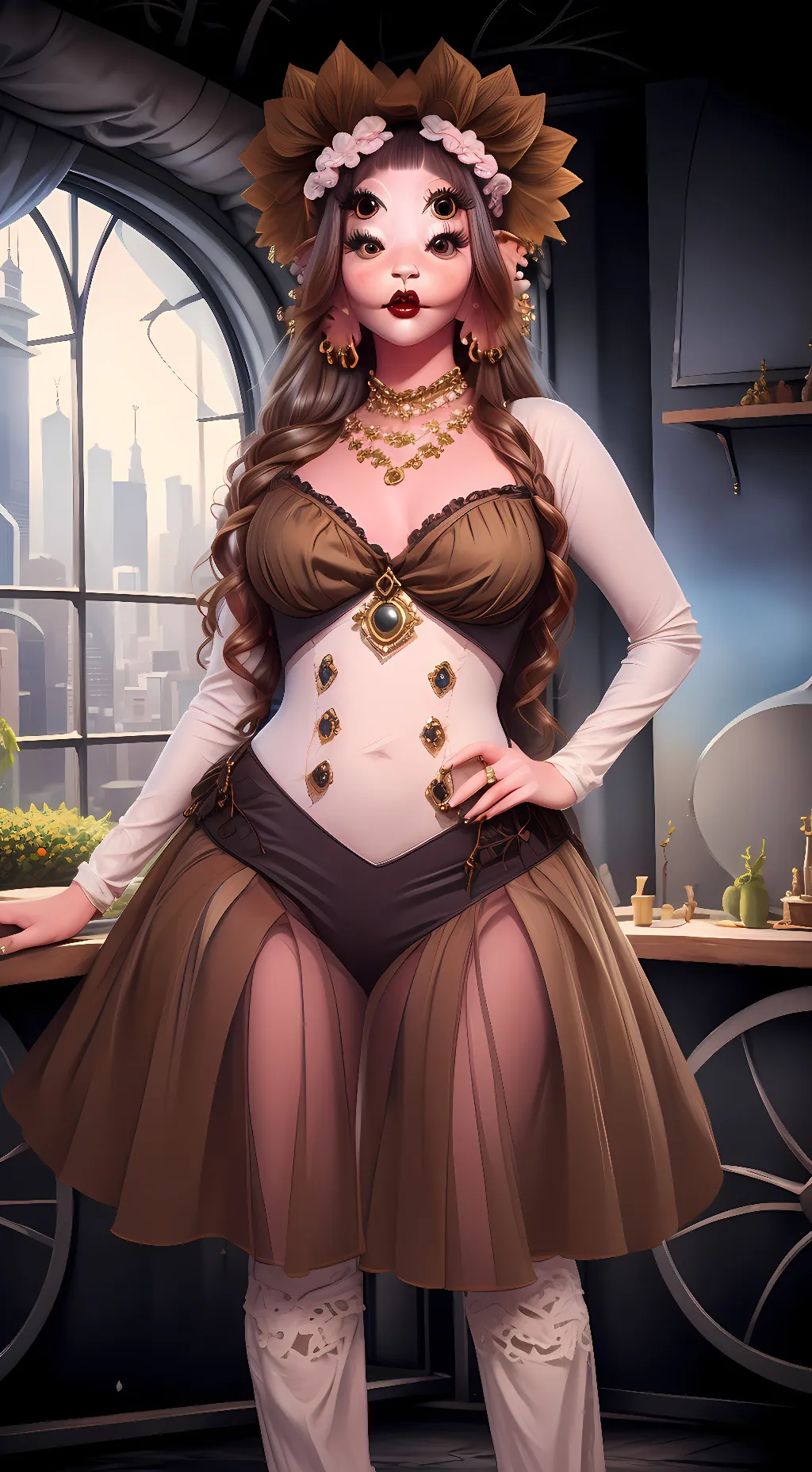 ai character: Crybaby background