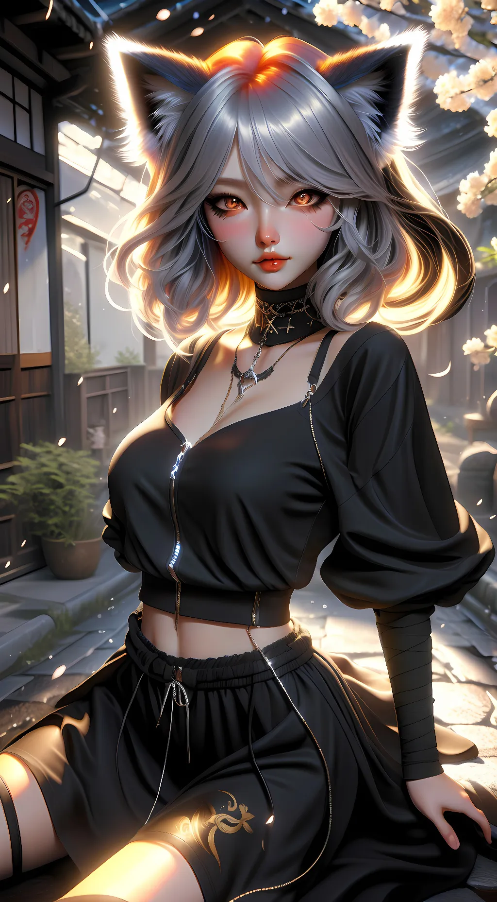 ai character: Nyxis background