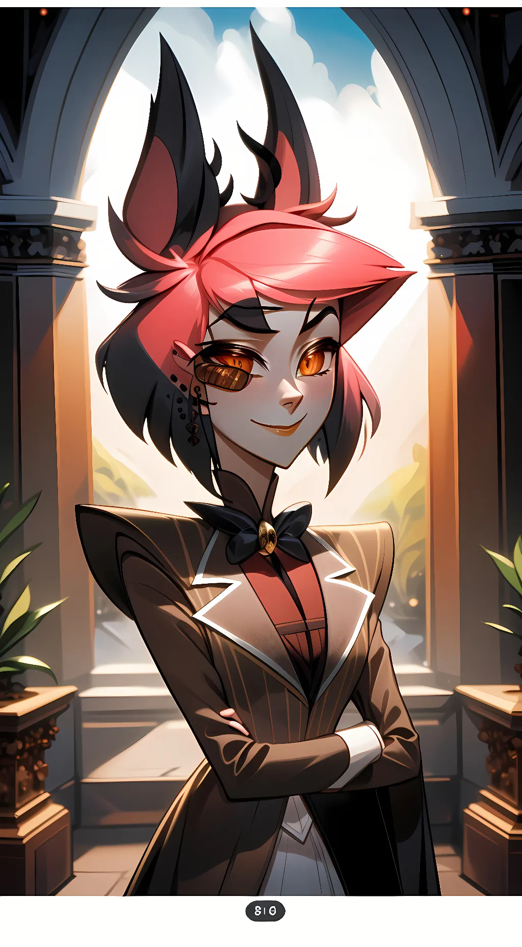 ai character: Alastor Hartfelt background