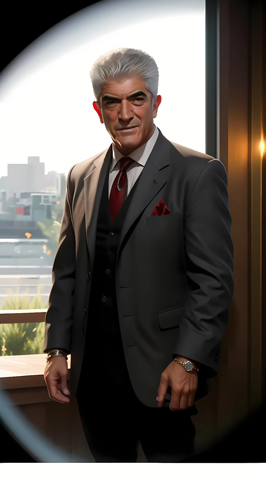 ai character: Phil L background