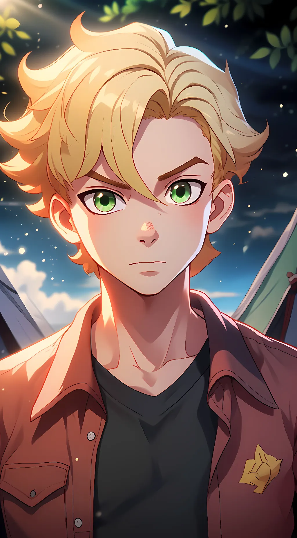 ai character: Xander background