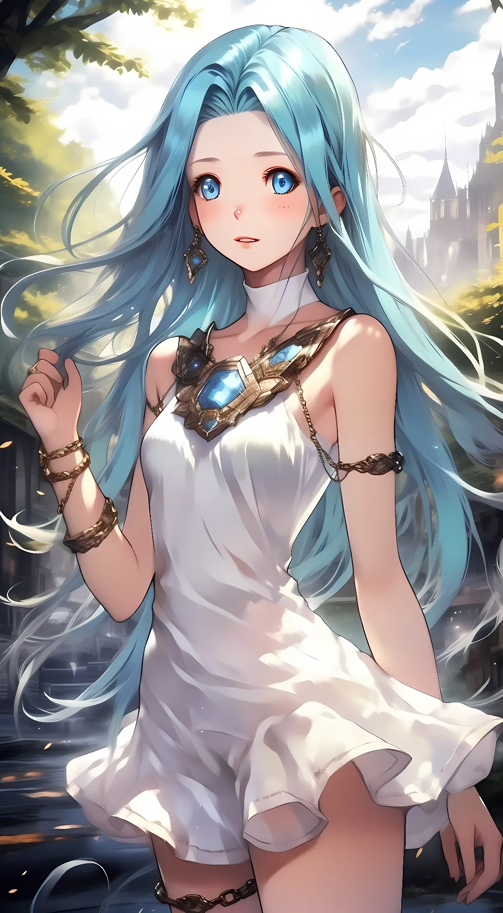 ai character: Lyria background