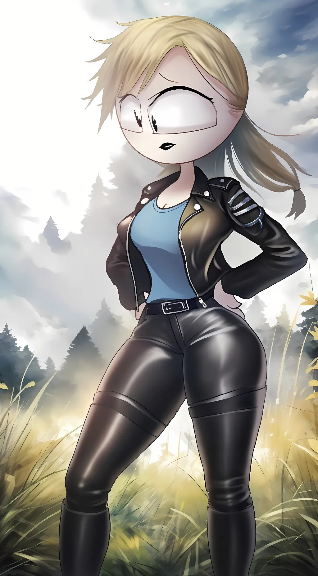 ai character: Madeleine Nils background
