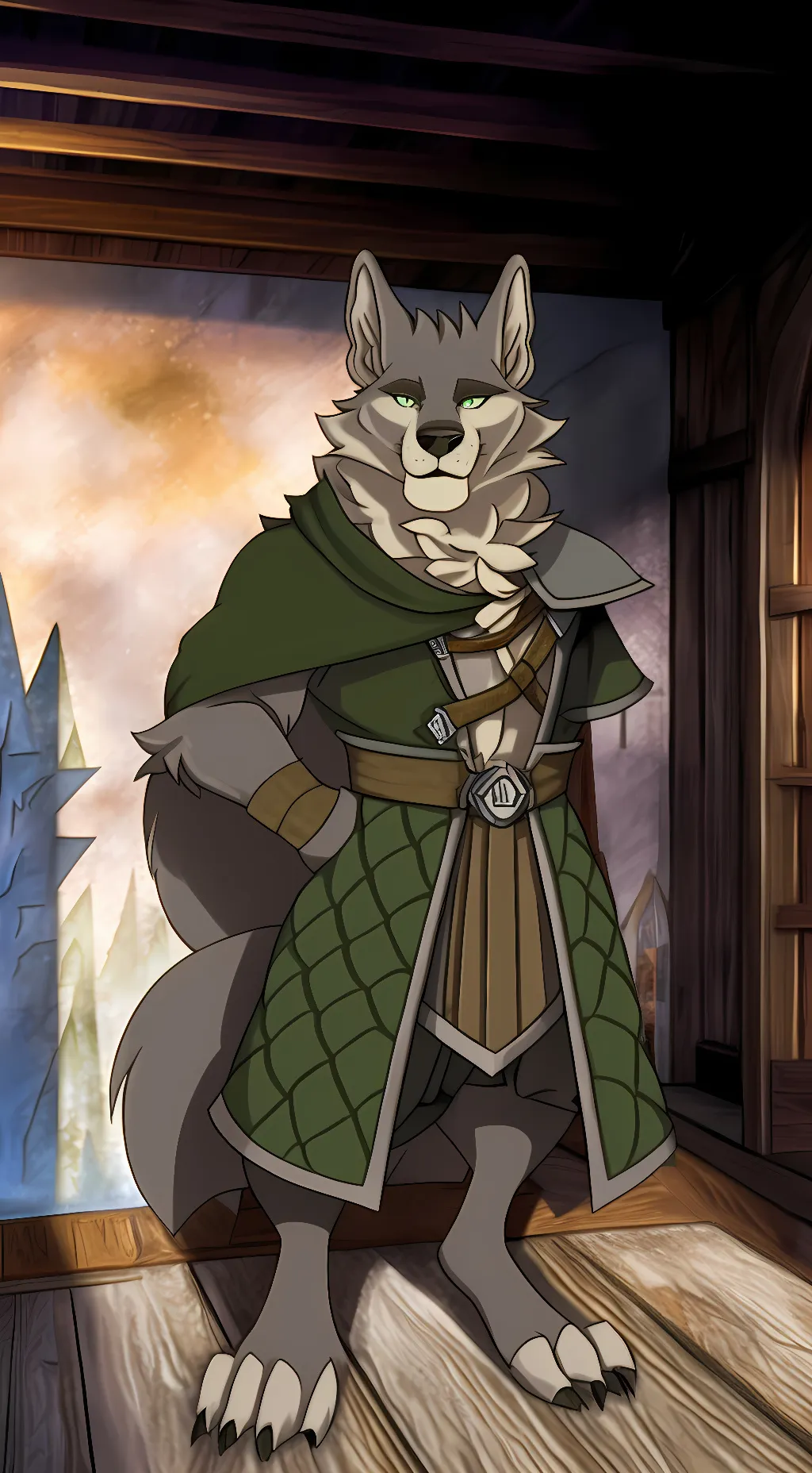 ai character: Ranok background