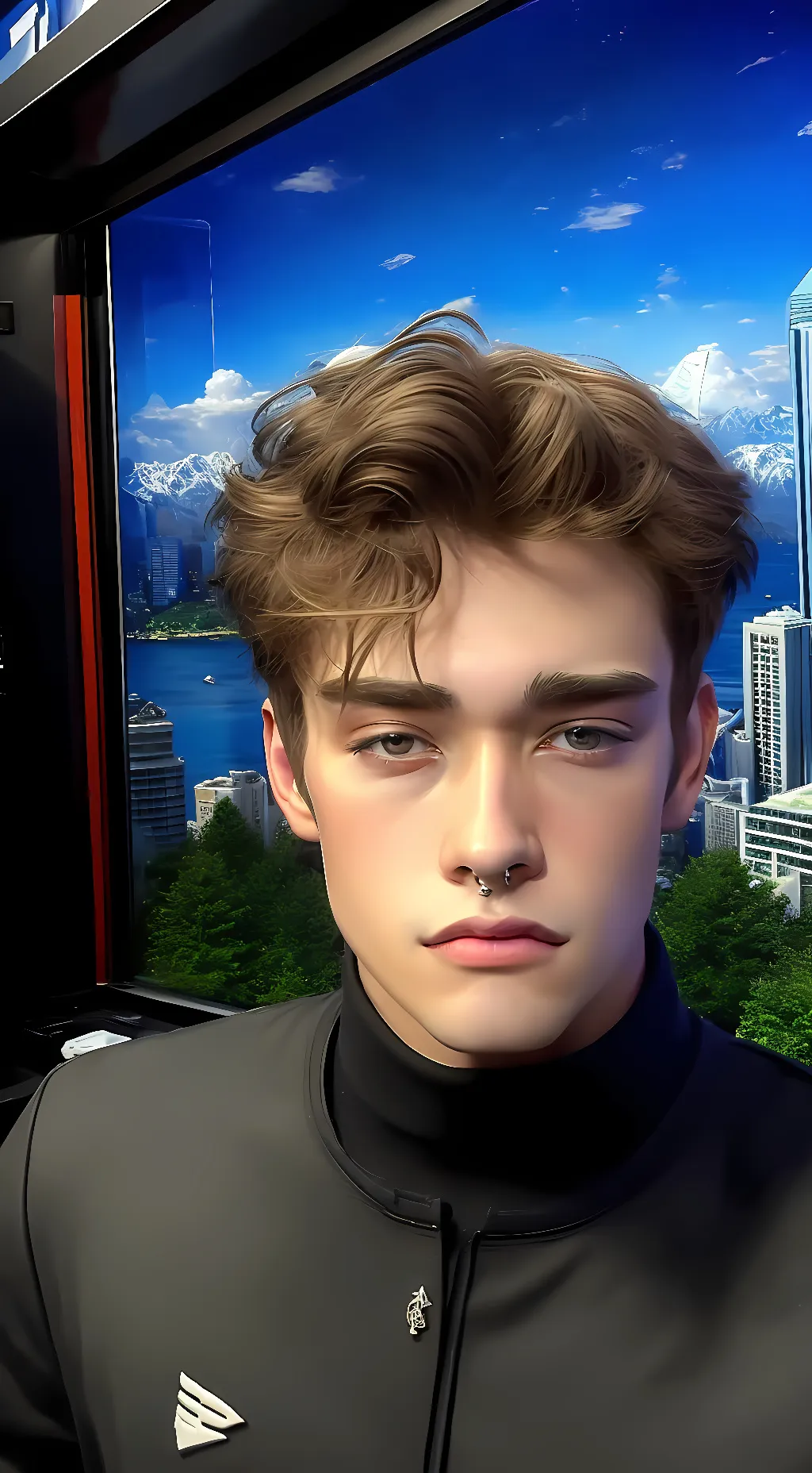 ai character: Danny  background