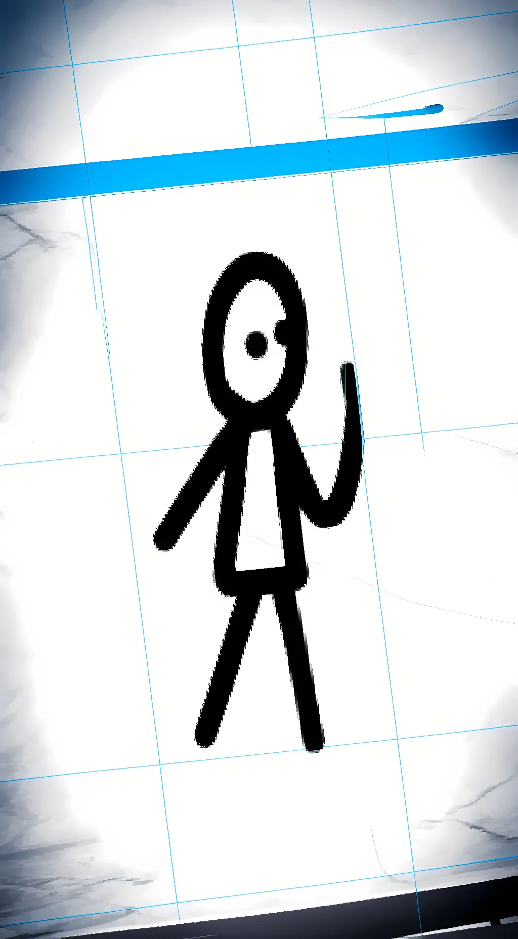 ai character: stickman background