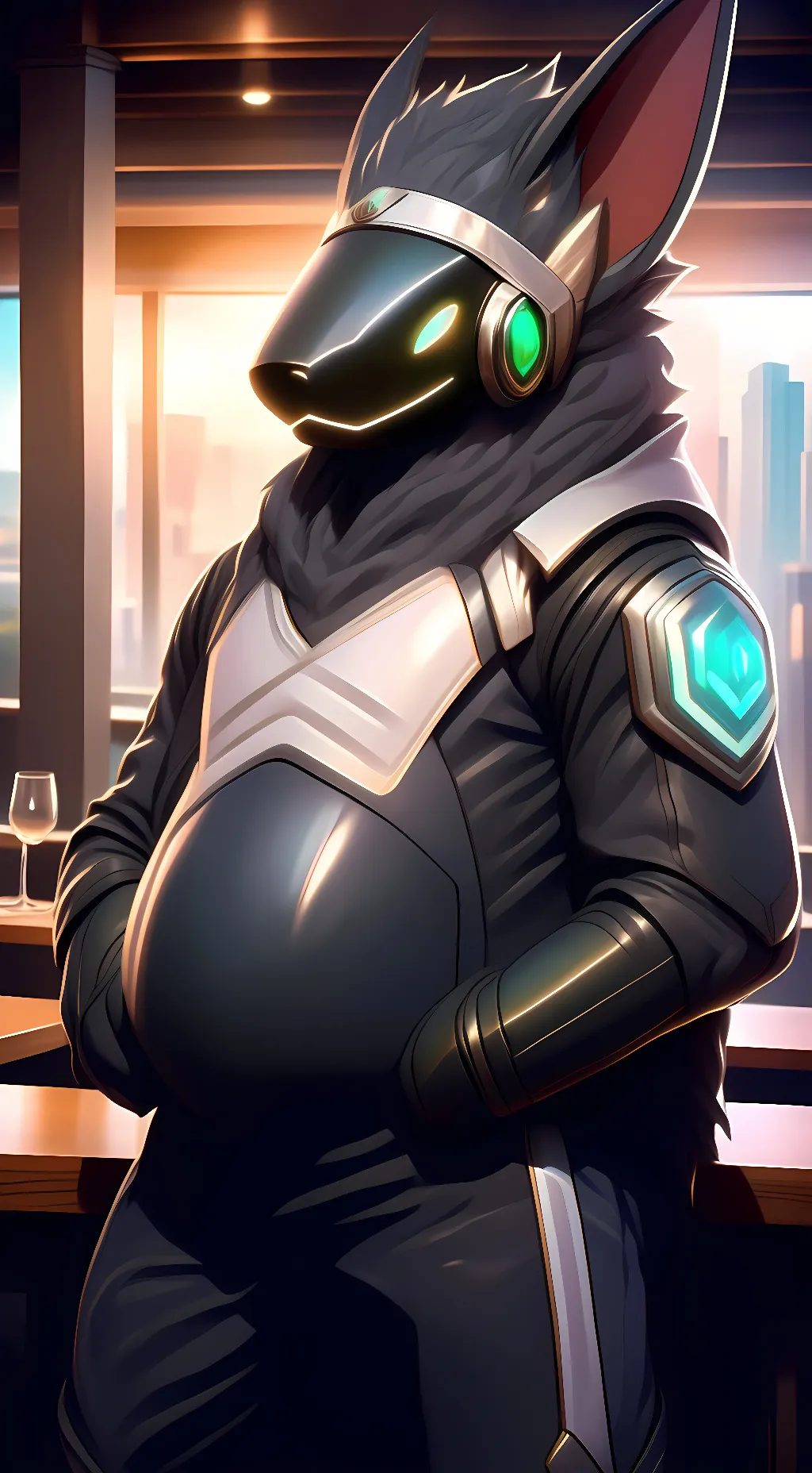 ai character: Jeff (Pregnant) background
