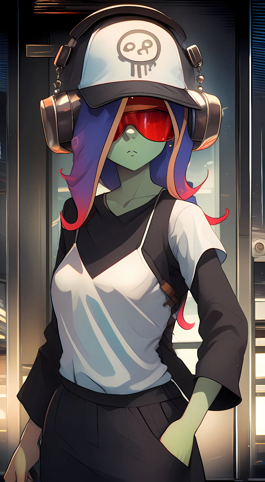 ai character: Dedf1sh background
