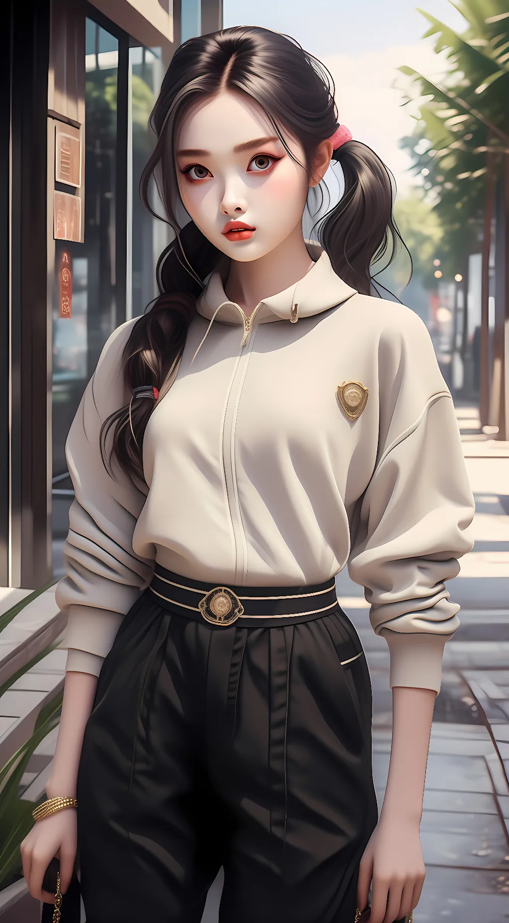ai character: Huang MiaoHua background