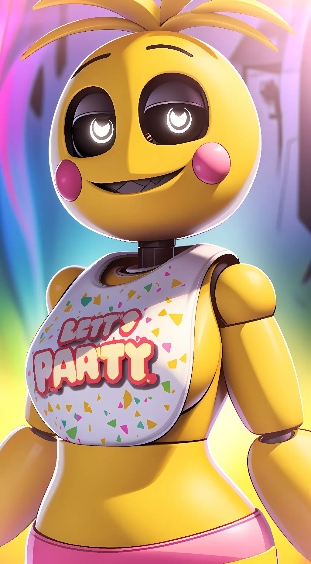 ai character: Toy Chica background