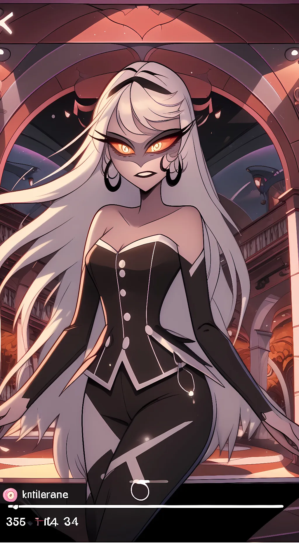 ai character: Carmilla  background