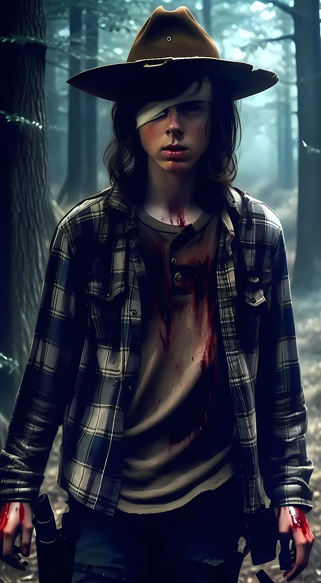 Talkie AI - Chat with Carl Grimes