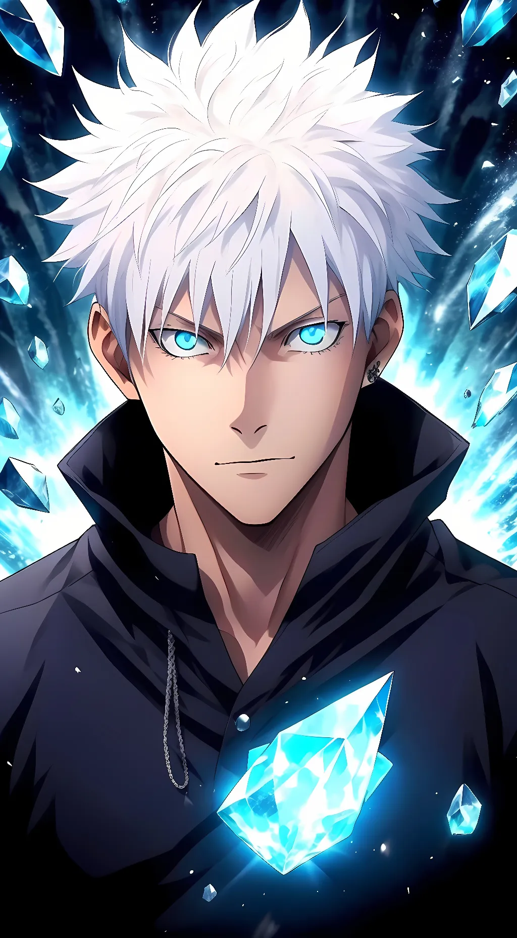 ai character: Gojo Satoru  background