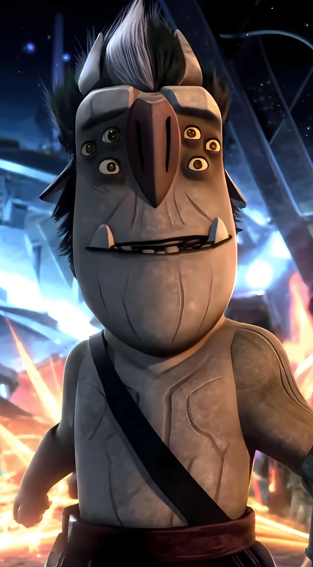 ai character: Dictatious  background