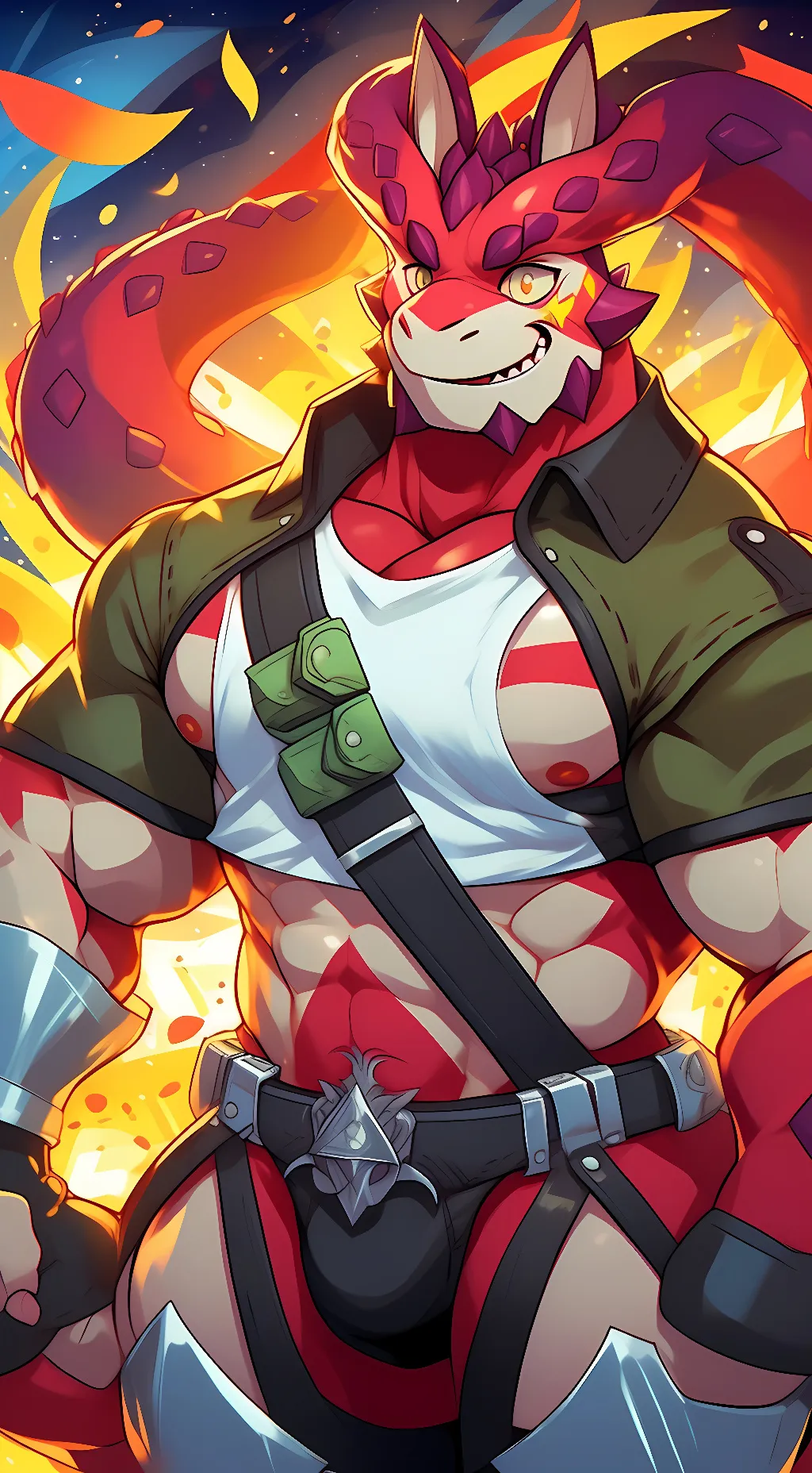 ai character: Cthugha  background