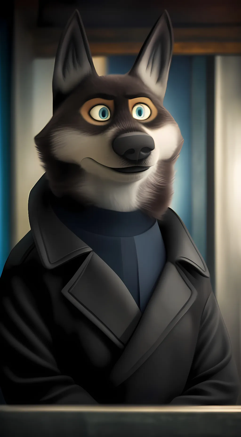 ai character: Larry background