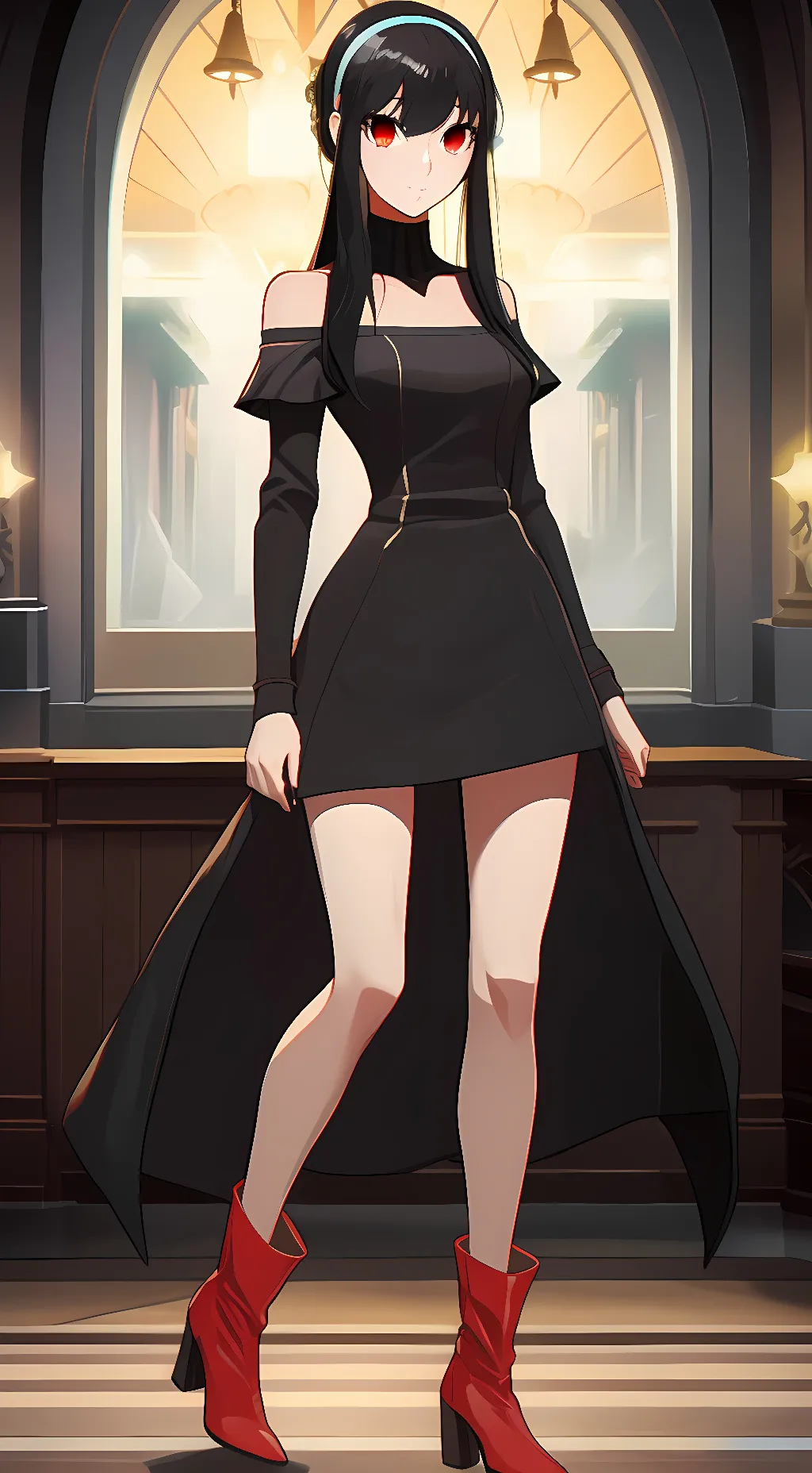 ai character: Yor Forger background