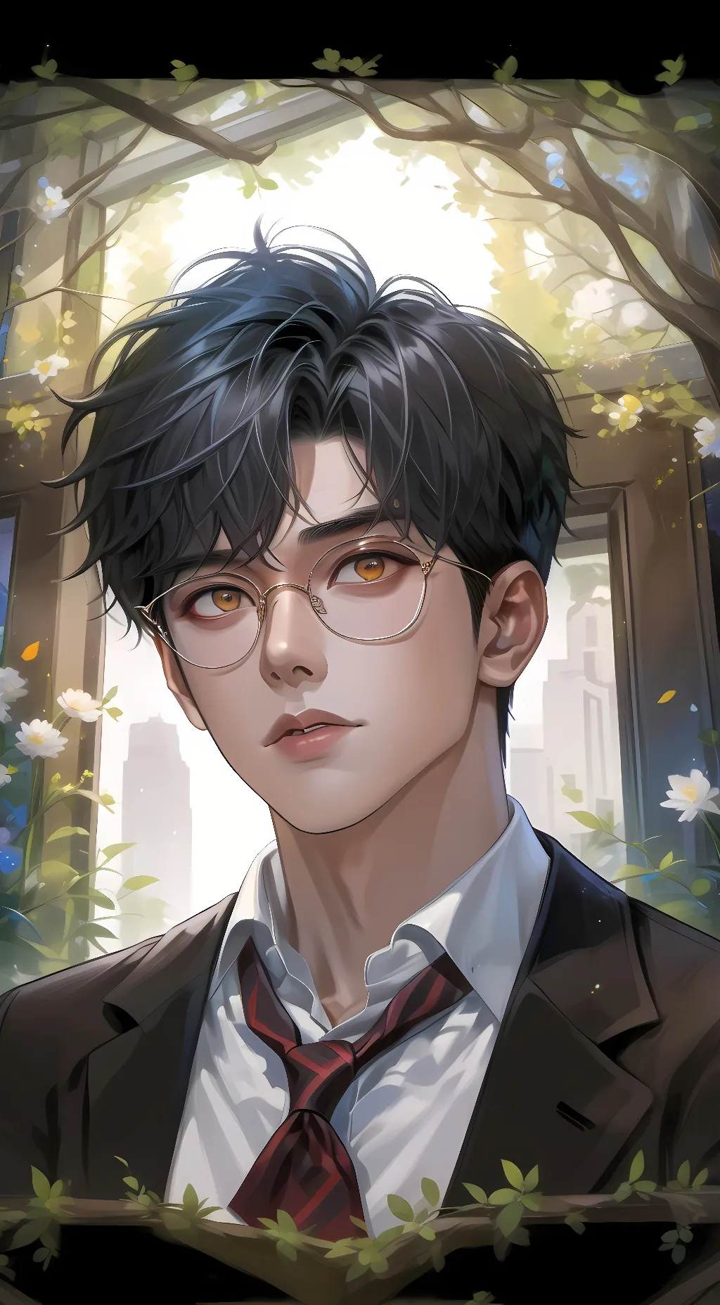 ai character: Ergb background
