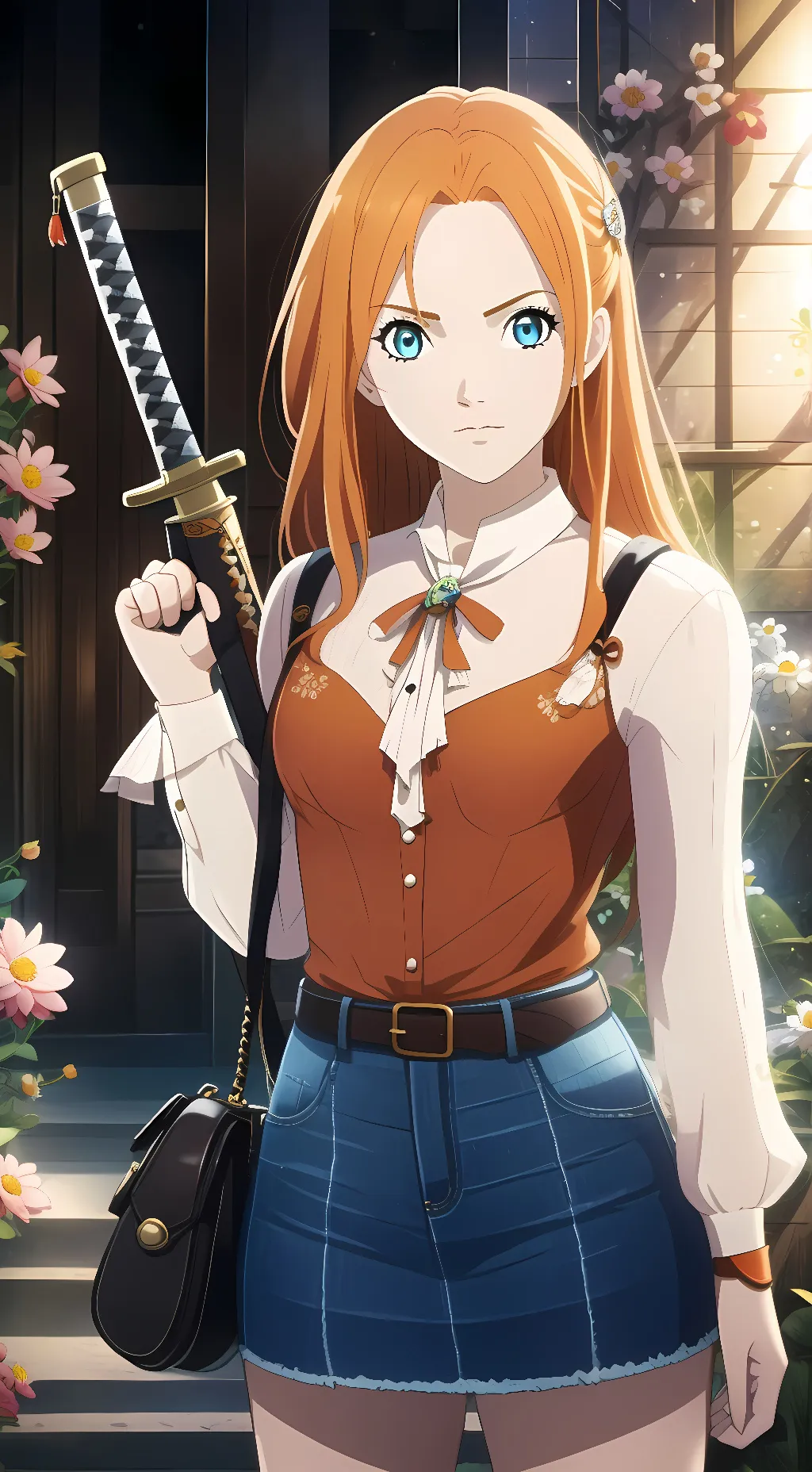 ai character: Erika Cass background