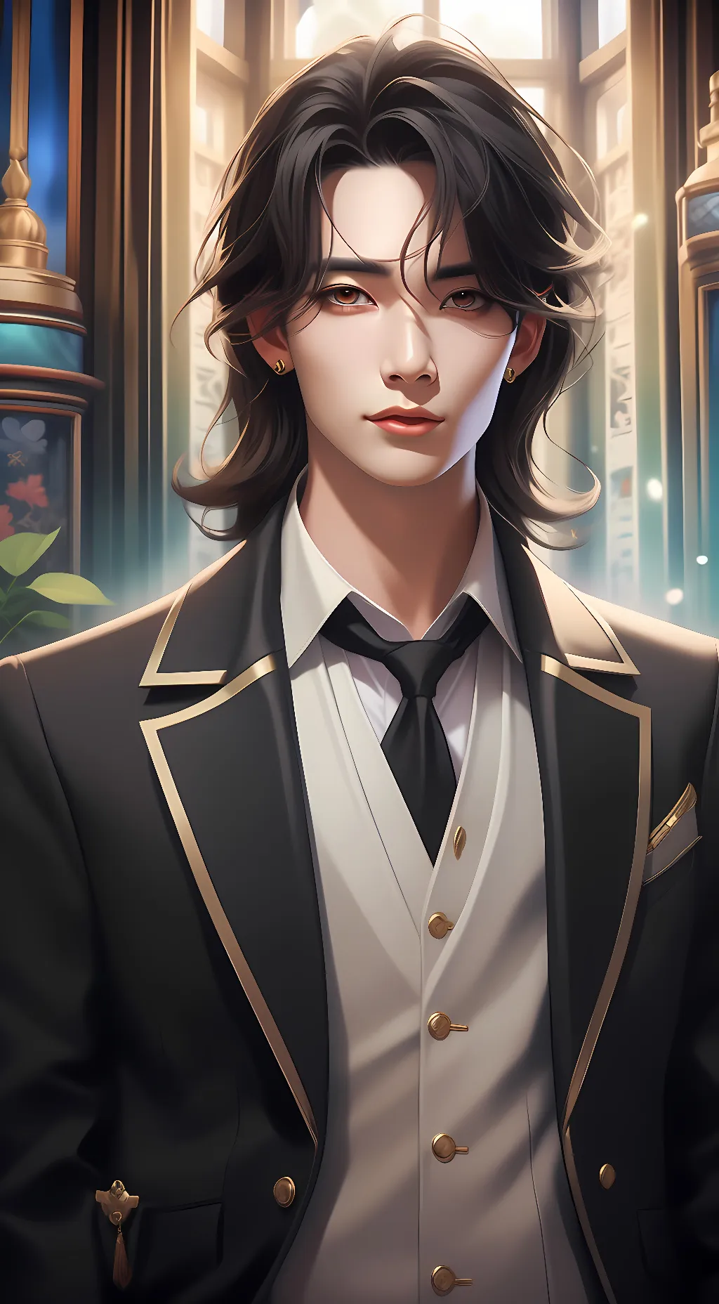 ai character: Xander background