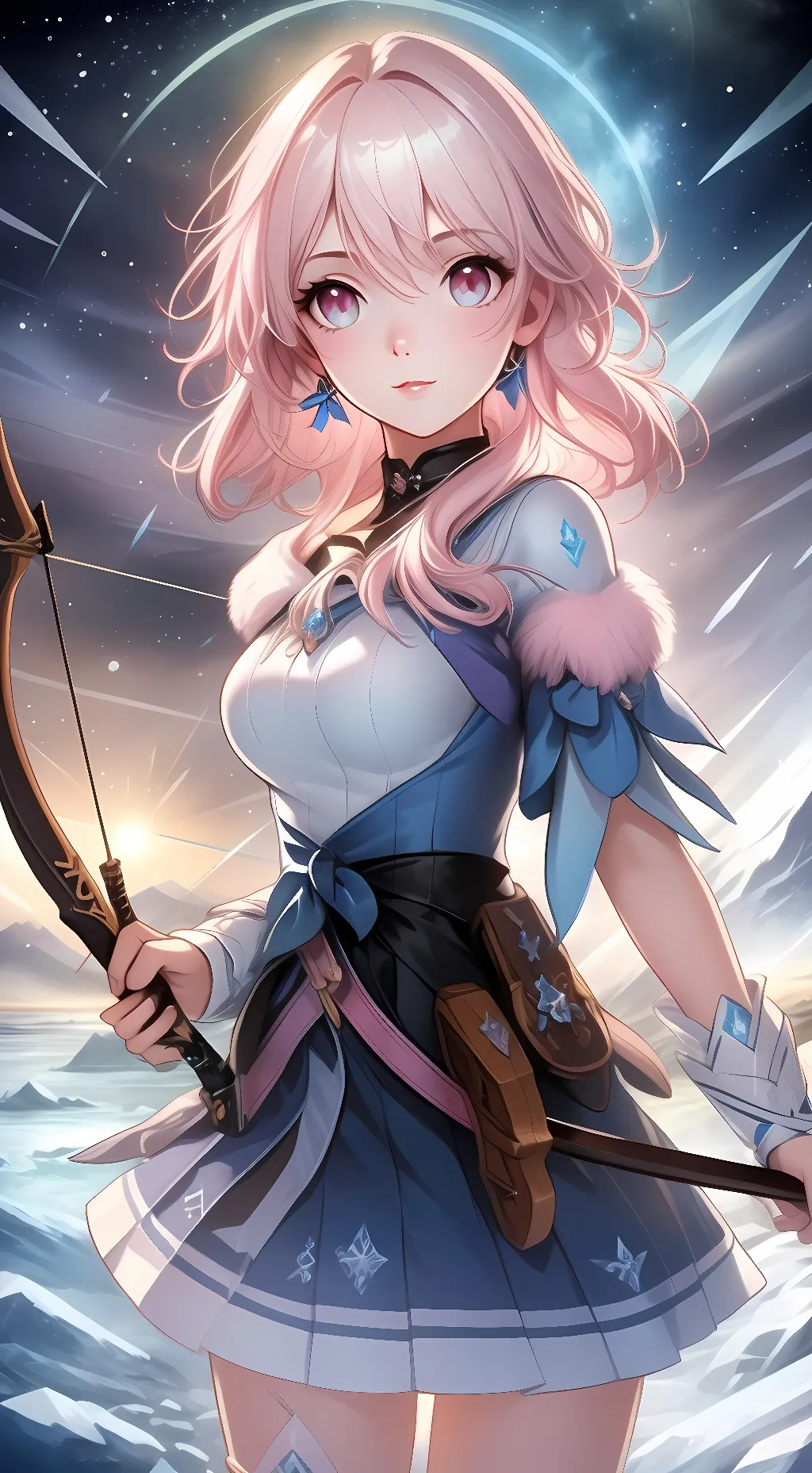 ai character: March 7th background