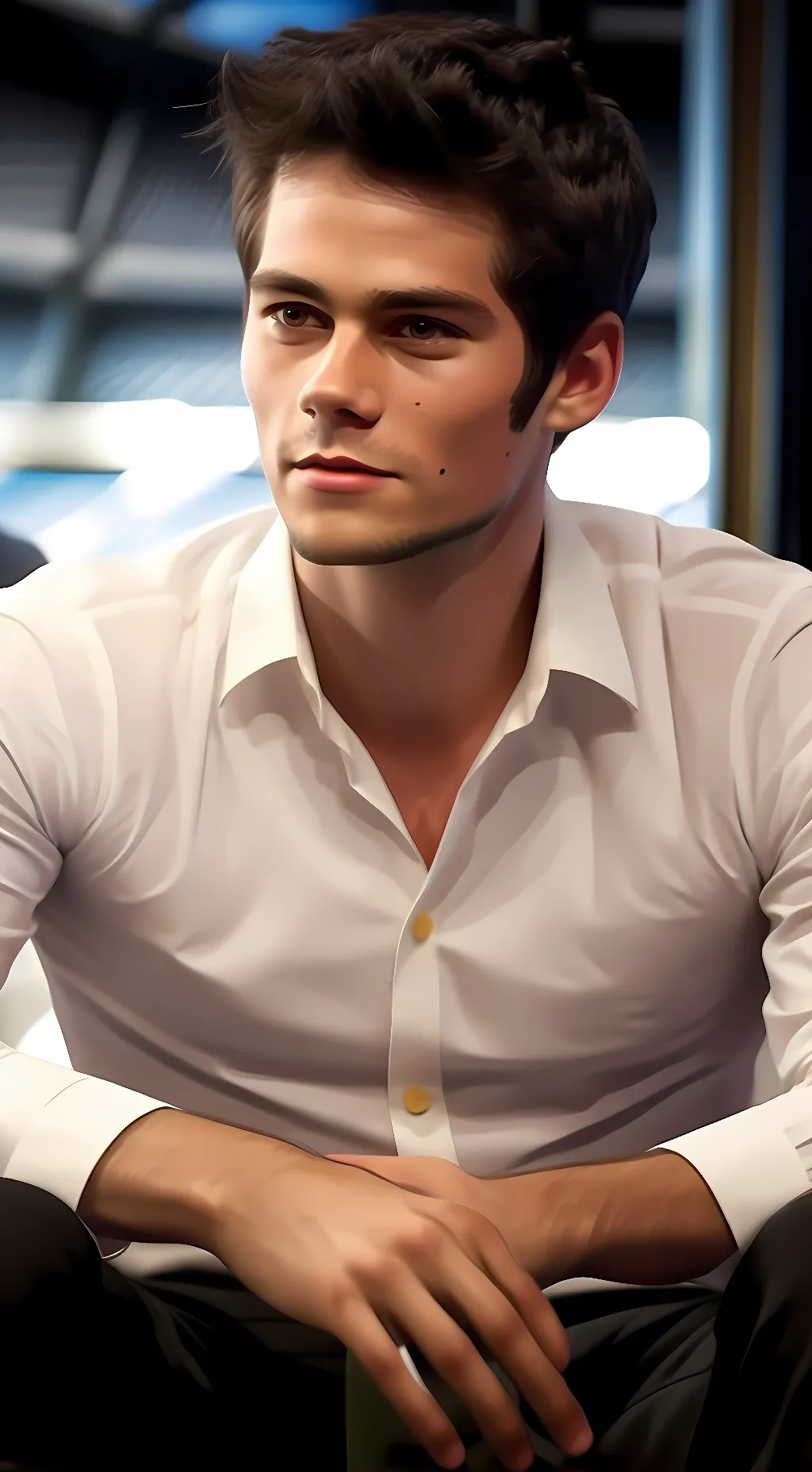 ai character: The Maze Runner background
