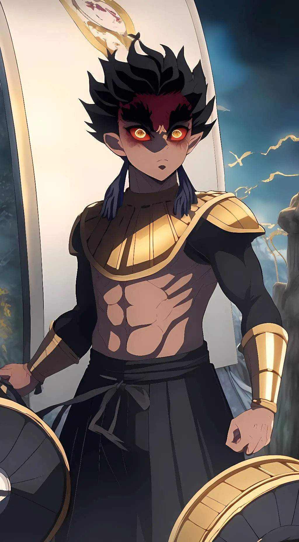 ai character: Zohakuten (Hatred) background
